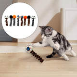 Maxbell Halloween Cat Spring Toys Cute Teaser Toys for Gift Living Room Themed Party 8pcs