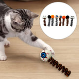Maxbell Halloween Cat Spring Toys Cute Teaser Toys for Gift Living Room Themed Party 8pcs