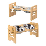 Maxbell Raised Dog Bowls Nonslip Puppy Dish Pet Stand for Kitten Small Dogs and Cats