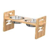 Maxbell Raised Dog Bowls Nonslip Puppy Dish Pet Stand for Kitten Small Dogs and Cats