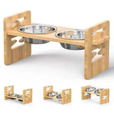Maxbell Raised Dog Bowls Nonslip Puppy Dish Pet Stand for Kitten Small Dogs and Cats