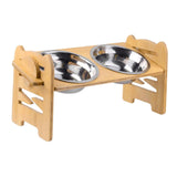 Maxbell Raised Dog Bowls Nonslip Puppy Dish Pet Stand for Kitten Small Dogs and Cats