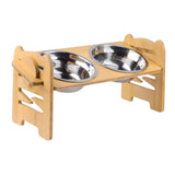 Maxbell Raised Dog Bowls Nonslip Puppy Dish Pet Stand for Kitten Small Dogs and Cats
