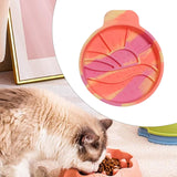Maxbell Slow Feeder Portable Silicone for Small Medium Dogs Cats Cat Food Water Bowl Style A