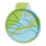 Maxbell Slow Feeder Portable Silicone for Small Medium Dogs Cats Cat Food Water Bowl Style C