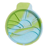 Maxbell Slow Feeder Portable Silicone for Small Medium Dogs Cats Cat Food Water Bowl Style C