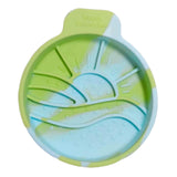 Maxbell Slow Feeder Portable Silicone for Small Medium Dogs Cats Cat Food Water Bowl Style C