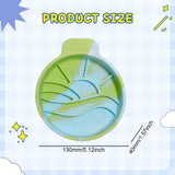 Maxbell Slow Feeder Portable Silicone for Small Medium Dogs Cats Cat Food Water Bowl Style C