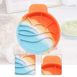 Maxbell Slow Feeder Portable Silicone for Small Medium Dogs Cats Cat Food Water Bowl Style D