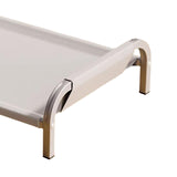 Maxbell Elevated Pet Bed All Seasons Raised Cat Dog Bed for Puppy Kitten Indoor Cats M Gray