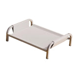 Maxbell Elevated Pet Bed All Seasons Raised Cat Dog Bed for Puppy Kitten Indoor Cats XL Gray