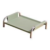 Maxbell Elevated Pet Bed All Seasons Raised Cat Dog Bed for Puppy Kitten Indoor Cats XL Green
