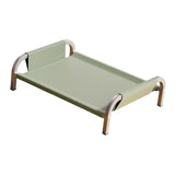 Maxbell Elevated Pet Bed All Seasons Raised Cat Dog Bed for Puppy Kitten Indoor Cats XL Green