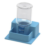 Maxbell Reptile Feeder Sturdy Reptile Waterer for Amphibians Bearded Dragon Tortoise Light Blue