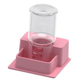 Maxbell Reptile Feeder Sturdy Reptile Waterer for Amphibians Bearded Dragon Tortoise Pink