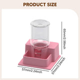 Maxbell Reptile Feeder Sturdy Reptile Waterer for Amphibians Bearded Dragon Tortoise Pink