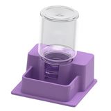 Maxbell Reptile Feeder Sturdy Reptile Waterer for Amphibians Bearded Dragon Tortoise Purple