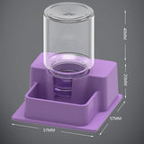 Maxbell Reptile Feeder Sturdy Reptile Waterer for Amphibians Bearded Dragon Tortoise Purple