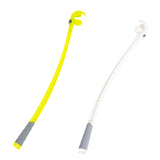 Maxbell Dog Ball Launcher Ergonomic Handle Interactive Sport Manual Non Slip Chucker white