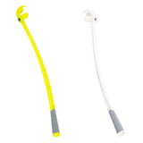 Maxbell Dog Ball Launcher Ergonomic Handle Interactive Sport Manual Non Slip Chucker white