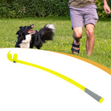 Maxbell Dog Ball Launcher Ergonomic Handle Interactive Sport Manual Non Slip Chucker yellow