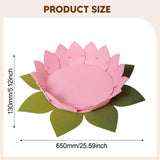 Maxbell Lotus Shaped Cat Bed Home Decor Soft Bite Resistant for Indoor Cats Cat Nest