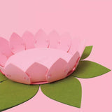 Maxbell Lotus Shaped Cat Bed Home Decor Soft Bite Resistant for Indoor Cats Cat Nest