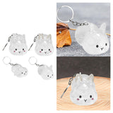 Maxbell Pet Hair Collector Pet Memorial Gifts Keepsake Portable Memorial Storage Box Blush Rabbit