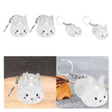 Maxbell Pet Hair Collector Pet Memorial Gifts Keepsake Portable Memorial Storage Box Blush Rabbit