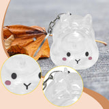 Maxbell Pet Hair Collector Pet Memorial Gifts Keepsake Portable Memorial Storage Box Blush Rabbit