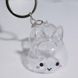 Maxbell Pet Hair Collector Pet Memorial Gifts Keepsake Portable Memorial Storage Box Blush Rabbit