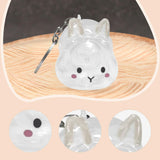 Maxbell Pet Hair Collector Pet Memorial Gifts Keepsake Portable Memorial Storage Box Brown eared Rabbit