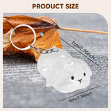 Maxbell Pet Hair Collector Pet Memorial Gifts Keepsake Portable Memorial Storage Box Lop eared rabbit
