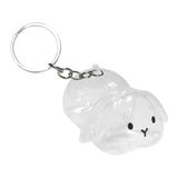 Maxbell Pet Hair Collector Pet Memorial Gifts Keepsake Portable Memorial Storage Box Lop eared rabbit