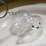 Maxbell Pet Hair Collector Pet Memorial Gifts Keepsake Portable Memorial Storage Box Lop eared rabbit