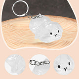 Maxbell Pet Hair Collector Pet Memorial Gifts Keepsake Portable Memorial Storage Box Lop eared rabbit