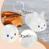 Maxbell Pet Hair Collector Pet Memorial Gifts Keepsake Portable Memorial Storage Box cute rabbit