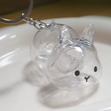 Maxbell Pet Hair Collector Pet Memorial Gifts Keepsake Portable Memorial Storage Box cute rabbit