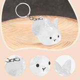 Maxbell Pet Hair Collector Pet Memorial Gifts Keepsake Portable Memorial Storage Box cute rabbit