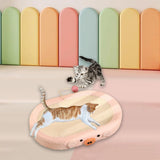 Maxbell Cat Scratcher Board Sofa Pet Supplies Kitten with Play Ball Cat Lounge Chair