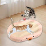 Maxbell Cat Scratcher Board Sofa Pet Supplies Kitten with Play Ball Cat Lounge Chair