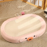 Maxbell Cat Scratcher Board Sofa Pet Supplies Kitten with Play Ball Cat Lounge Chair