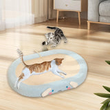 Maxbell Cat Scratcher Board Play Activity Center Furniture Protection Cat Lounge Bed