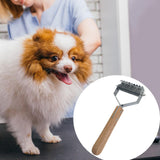 Maxbell Pet Undercoat Rake Deshedding Tool Pet Supplies Grooming Hair Brush Pet Comb Small