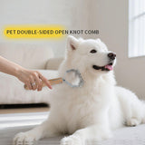 Maxbell Pet Undercoat Rake Deshedding Tool Pet Supplies Grooming Hair Brush Pet Comb Small