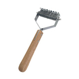 Maxbell Pet Undercoat Rake Deshedding Tool Pet Supplies Grooming Hair Brush Pet Comb Small
