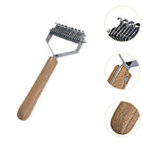 Maxbell Pet Undercoat Rake Deshedding Tool Pet Supplies Grooming Hair Brush Pet Comb Small