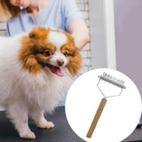 Maxbell Pet Undercoat Rake Deshedding Tool Pet Supplies Grooming Hair Brush Pet Comb Large