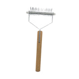 Maxbell Pet Undercoat Rake Deshedding Tool Pet Supplies Grooming Hair Brush Pet Comb Large