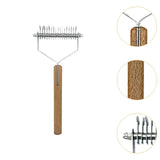 Maxbell Pet Undercoat Rake Deshedding Tool Pet Supplies Grooming Hair Brush Pet Comb Large